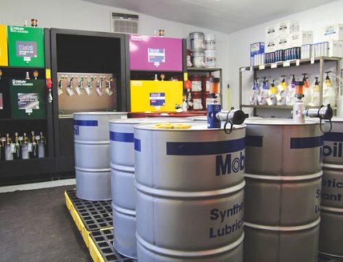 Almacenar, planificar, ejecutar, excelencia: Descripción general del factor de cuarto de lubricación y almacenamiento de lubricantes (R2P)